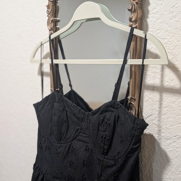 TJ Maxx Evolutionary Apparel Black Bodice Midi Dress - Picture 10 of 13